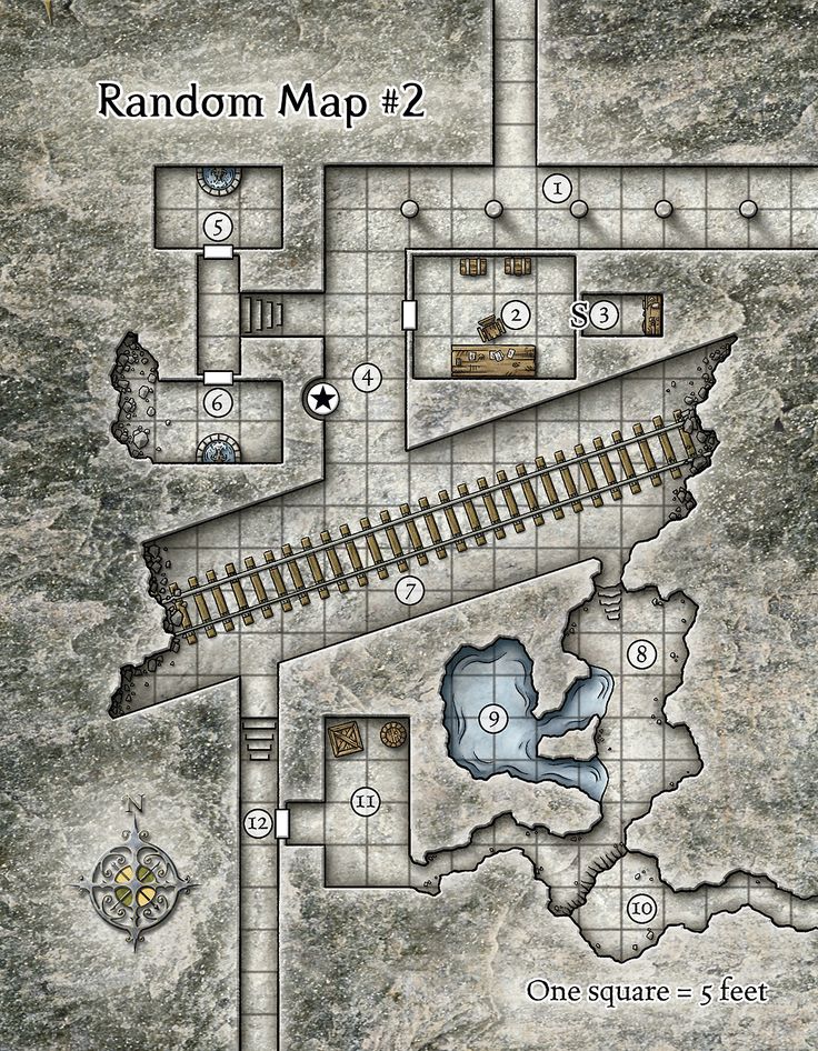 dungeons and dragons map generator